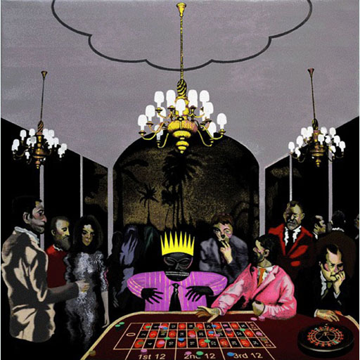 art, casino, expressionism, king, painting