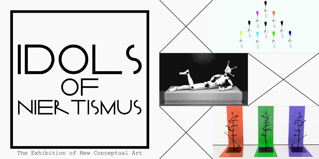 Exhibition, new, sensational, avant-garde, conceptual art, new art, Idols of Niertismus, Nicholaas Chiao