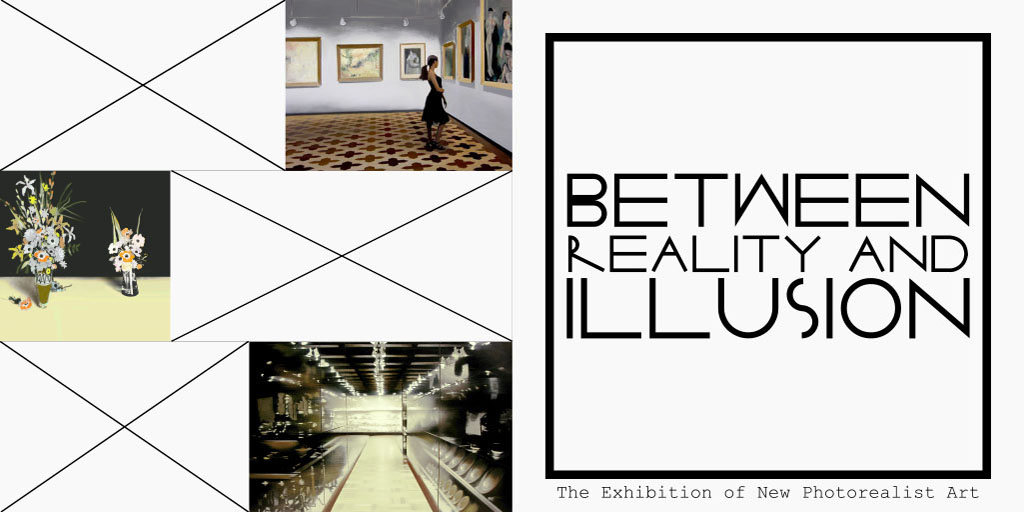 Exhibition, new art, sensational, photorealism, hyperrealism, painting, Between Reality and Illusion, Nicholaas Chiao